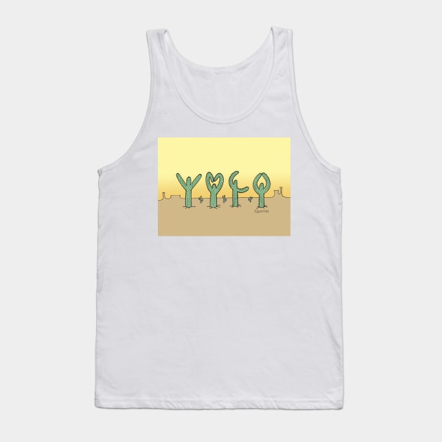 Cacti Tank Top by Quatsch